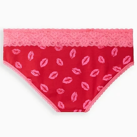 HIPSTER COTTON LIPS 💋 RED - Picture 3 of 3